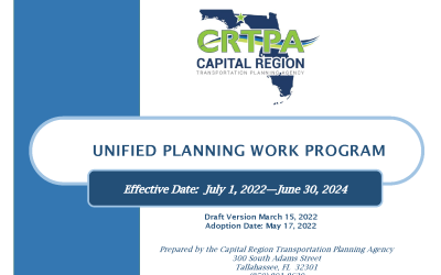 Unified Planning Work Program Amendment at September 19 CRTPA Meeting