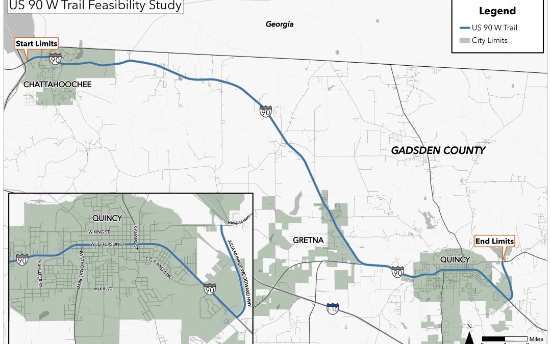 US 90 West Trail Feasibility Study (Gadsden County)