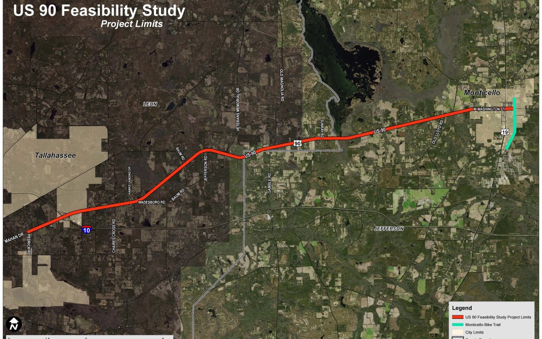 US 90 Multi-Use Trail Feasibility Study